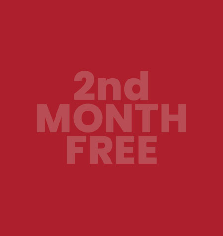 2nd Month Free on 5 x 15 Unit